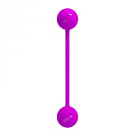 Лиловые вагинальные шарики KEGEL BALL III